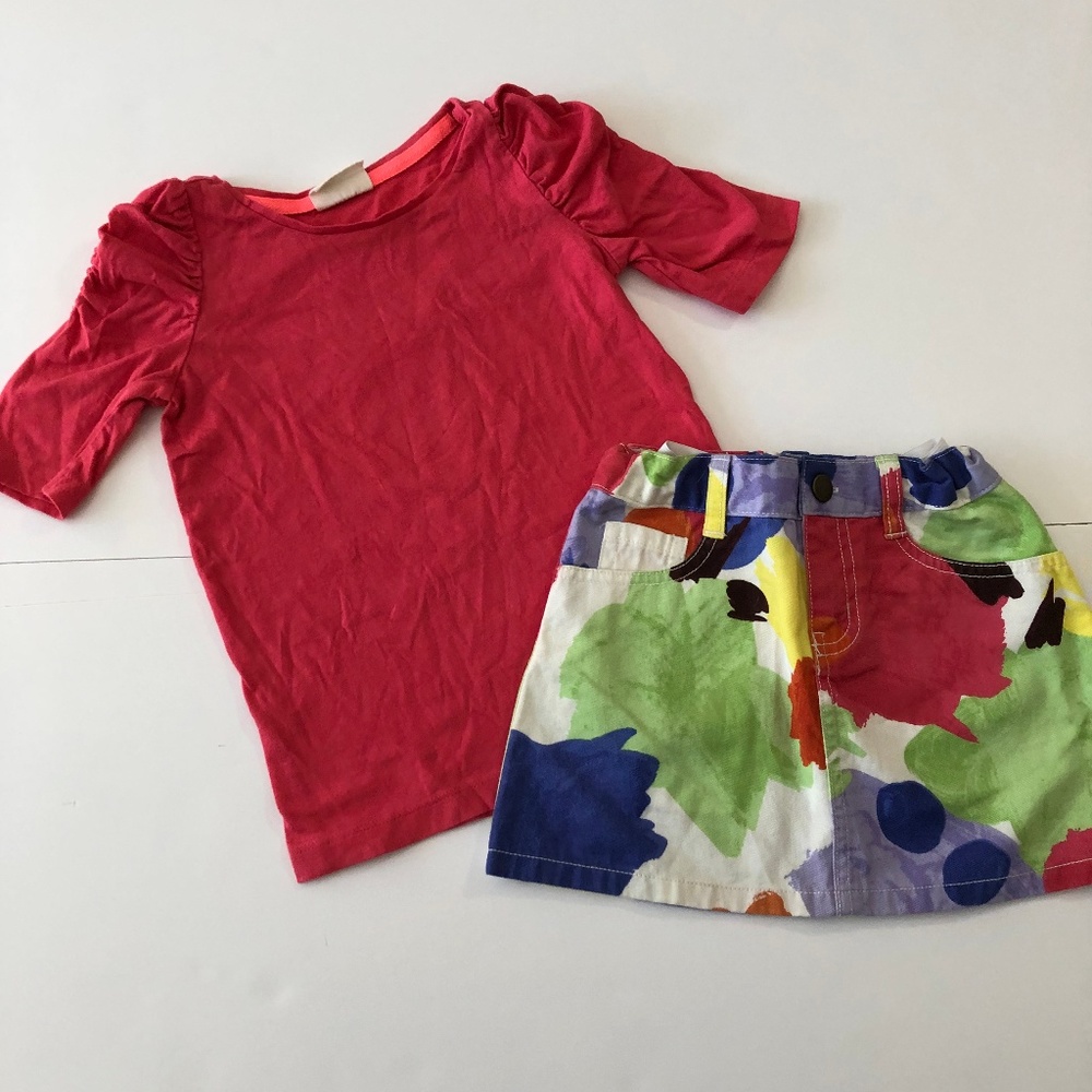 Crazy 8 girls matching set